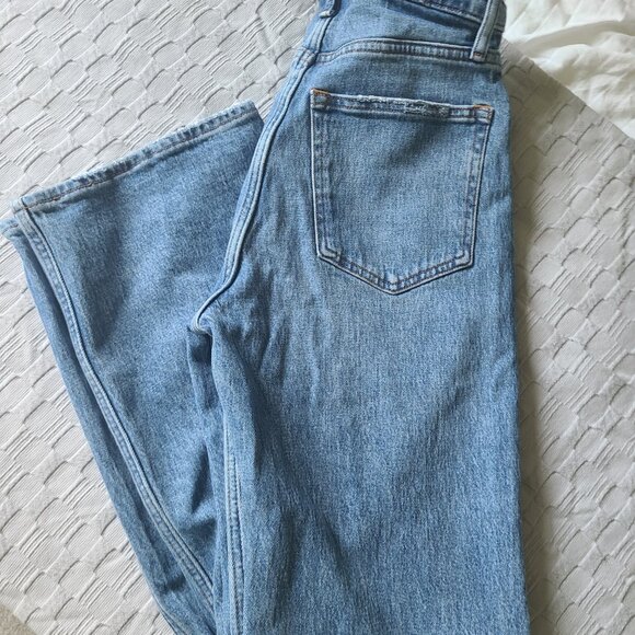 Abercrombie 90s relaxed high rise jeans size 2R/26 - Picture 2 of 3